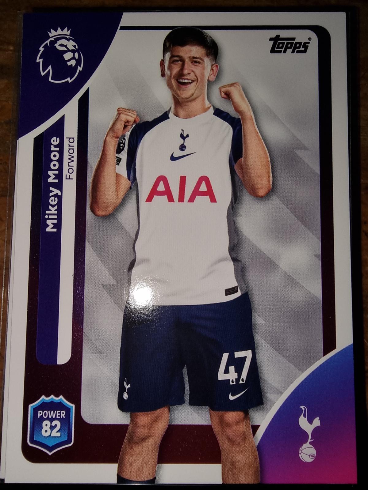 Mikey Moore #266 2025 Topps Premier League