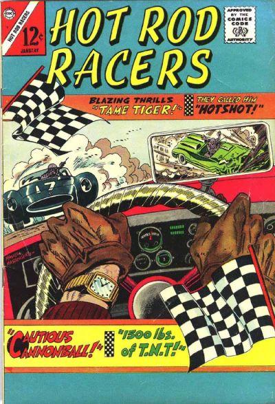 Hot Rod Racers #7 (1966) Comic Books Hot Rod Racers