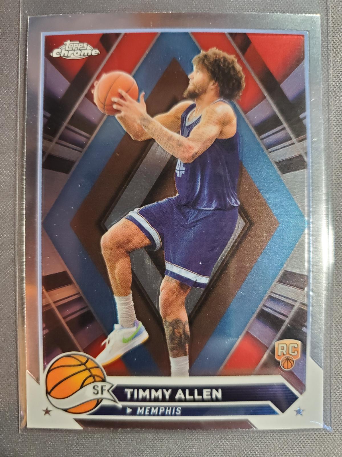 Timmy Allen #138 Basketball Cards 2023 Topps Chrome