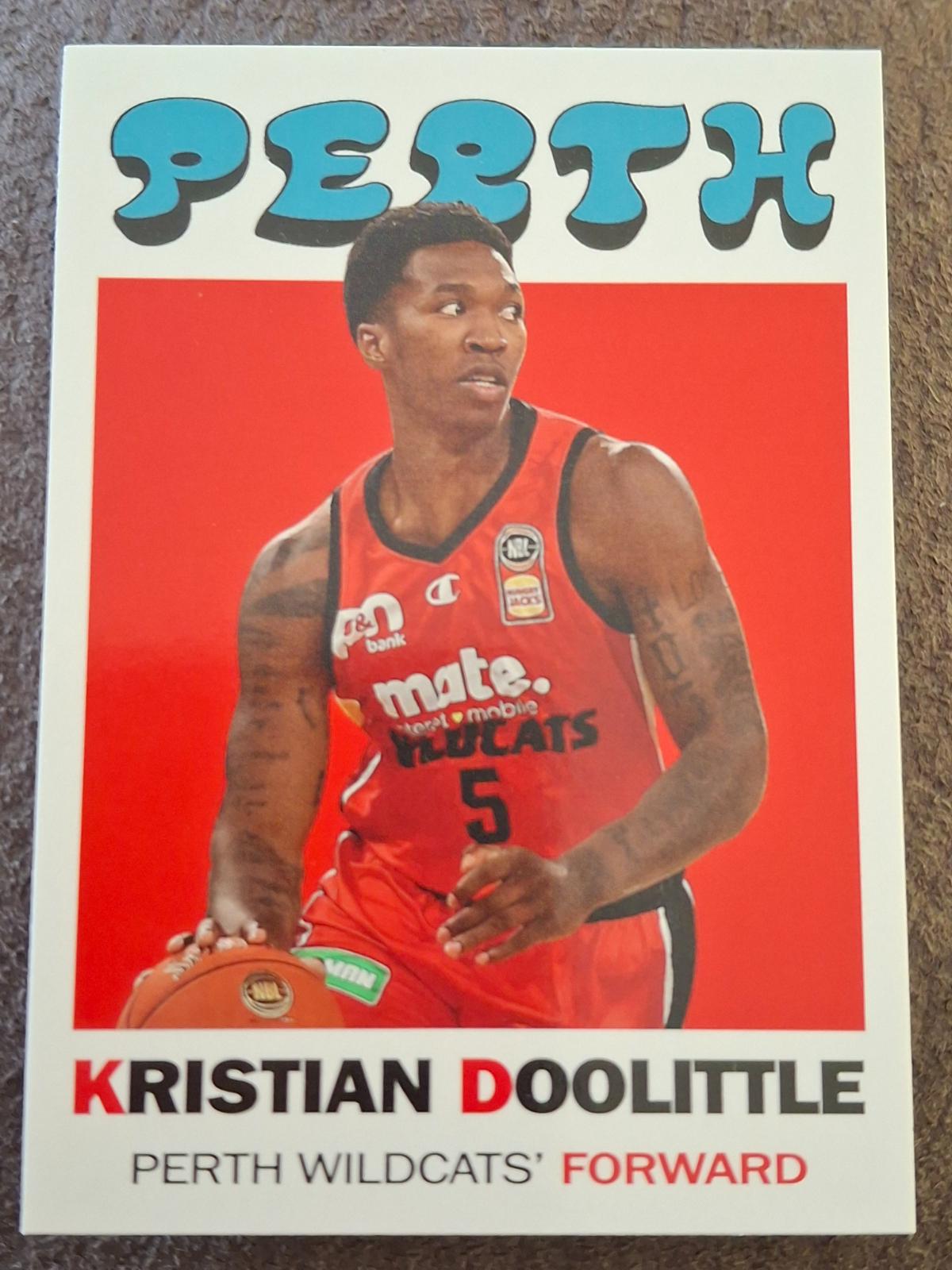 Kristian Doolittle #TB-14 2023 Topps Nbl 1971 Basketball