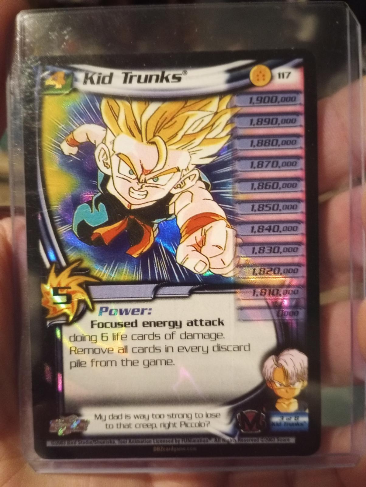 Kid Trunks [Foil] 117 Prices | Dragon Ball Z Buu Saga | Dragon Ball Cards