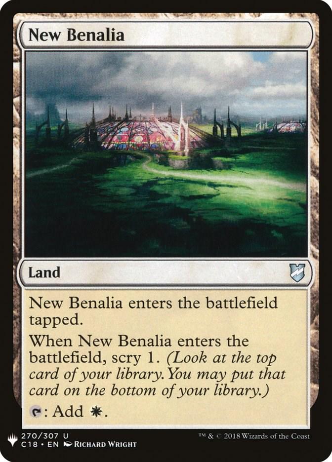 New Benalia #270 Magic The List Reprints