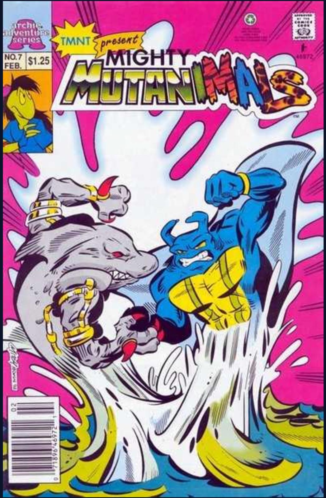 Mighty Mutanimals #7 (1993) Comic Books Mighty Mutanimals