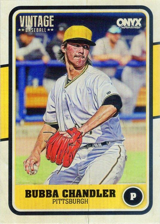 Bubba Chandler #OVBUCH 2025 Onyx Vintage Baseball