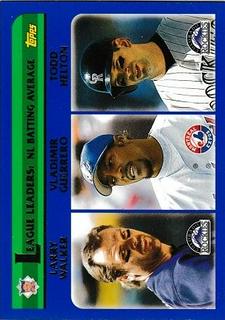 Larry Walker / Todd Helton / Vladimir Guerrero