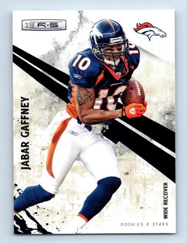 Jabar Gaffney #44 Football Cards 2010 Panini Rookies & Stars