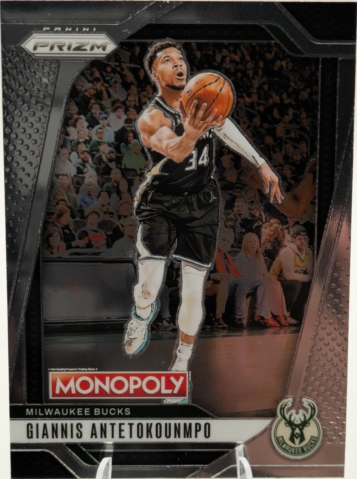 Giannis Antetokounmpo #7 Basketball Cards 2024 Panini Prizm Monopoly