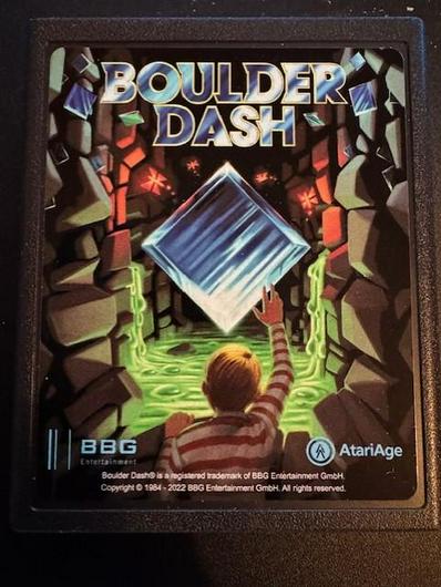 Boulder Dash Cover Art