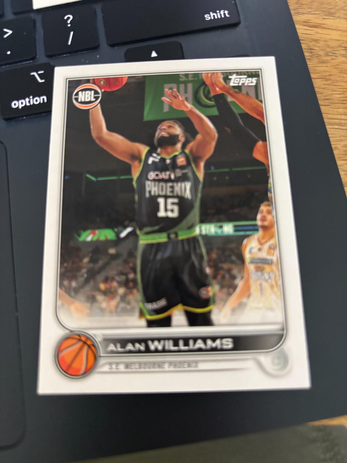 Alan Williams #79 2022 Topps National Basketball League