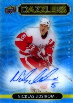 Nicklas Lidstrom #DA-NL 2024-25 Upper Deck Clear Cut Hockey 2021-22 UD Dazzlers