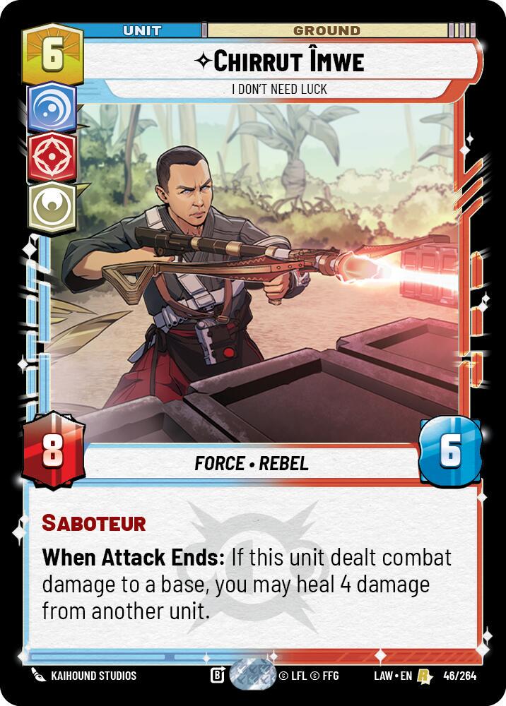 Chirrut Îmwe - I Don't Need Luck #46