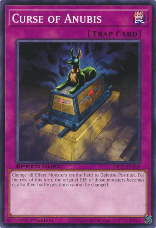 Curse of Anubis SBC2-ENG20 YuGiOh Speed Duel: Battle City Finals