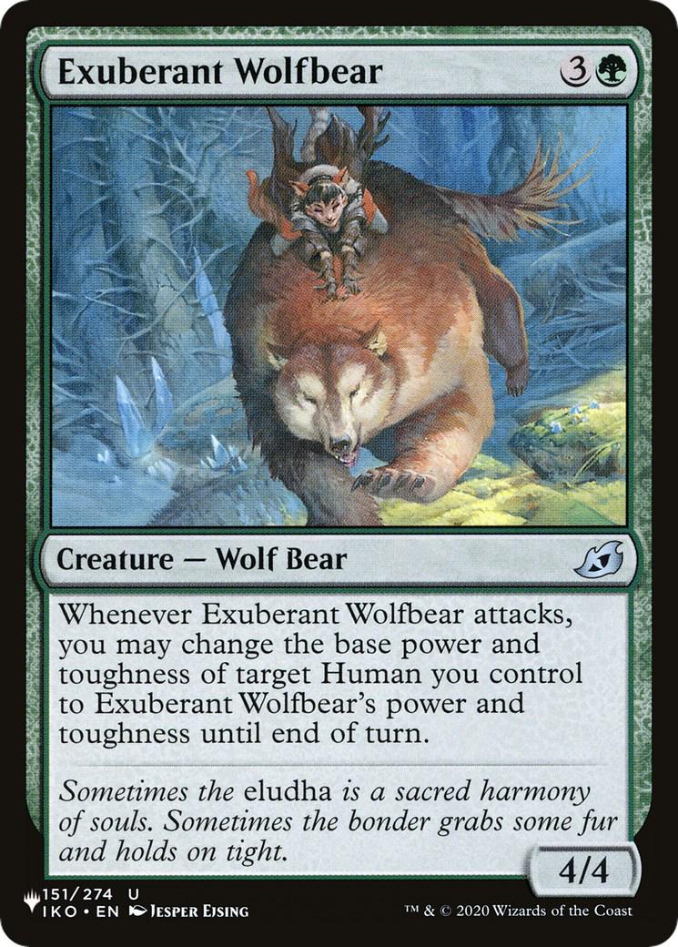 Exuberant Wolfbear (Magic The List Reprints)