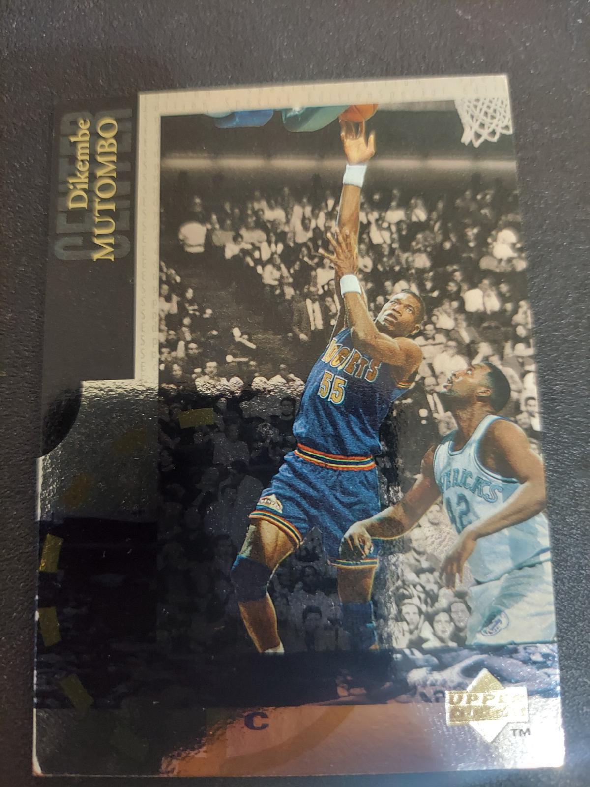 Dikembe Mutombo #SE110 Basketball Cards 1994 Upper Deck SE