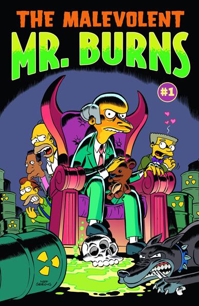 The Malevolent Mr. Burns #1 (2013) Comic Books Malevolent Mr. Burns