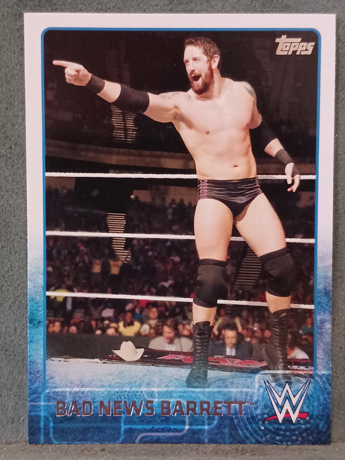 Bad News Barrett #5 Wrestling Cards 2015 Topps WWE