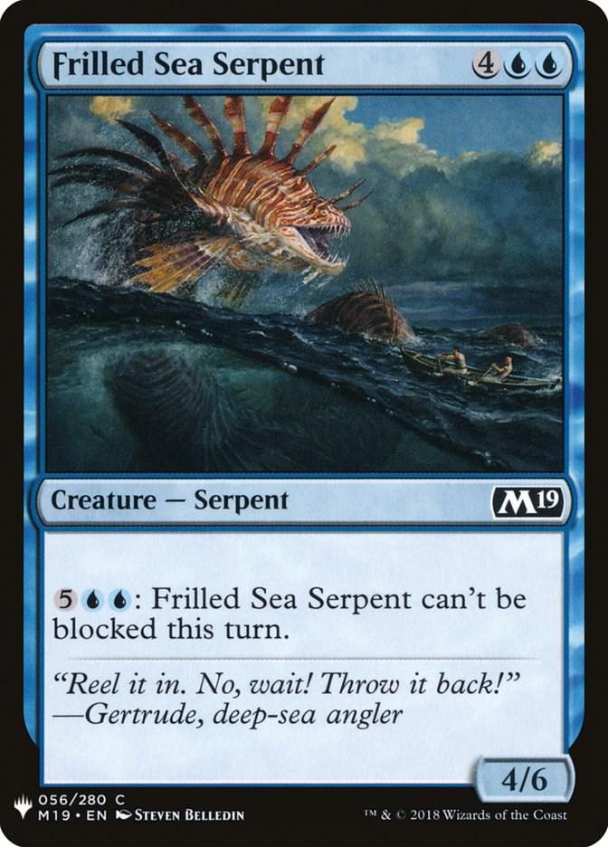 Frilled Sea Serpent (Magic The List Reprints)