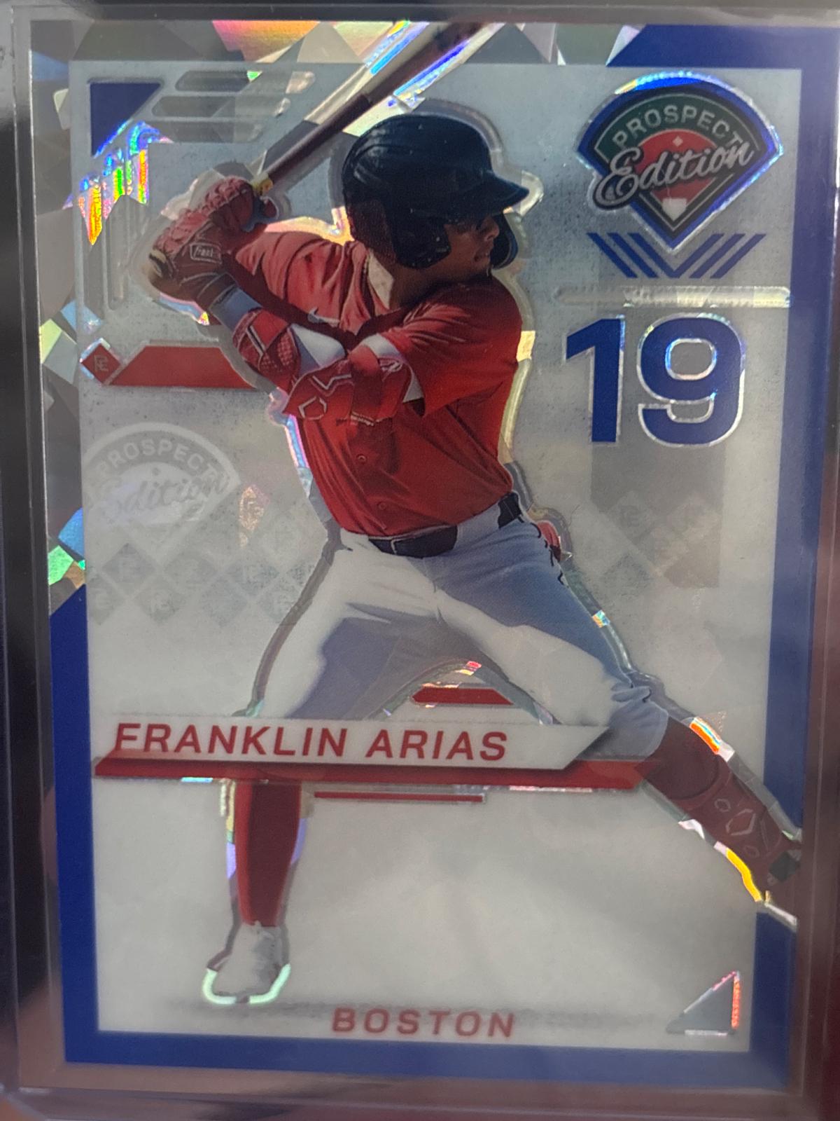 Franklin Arias [Blue Ice Holo Ticket] #35