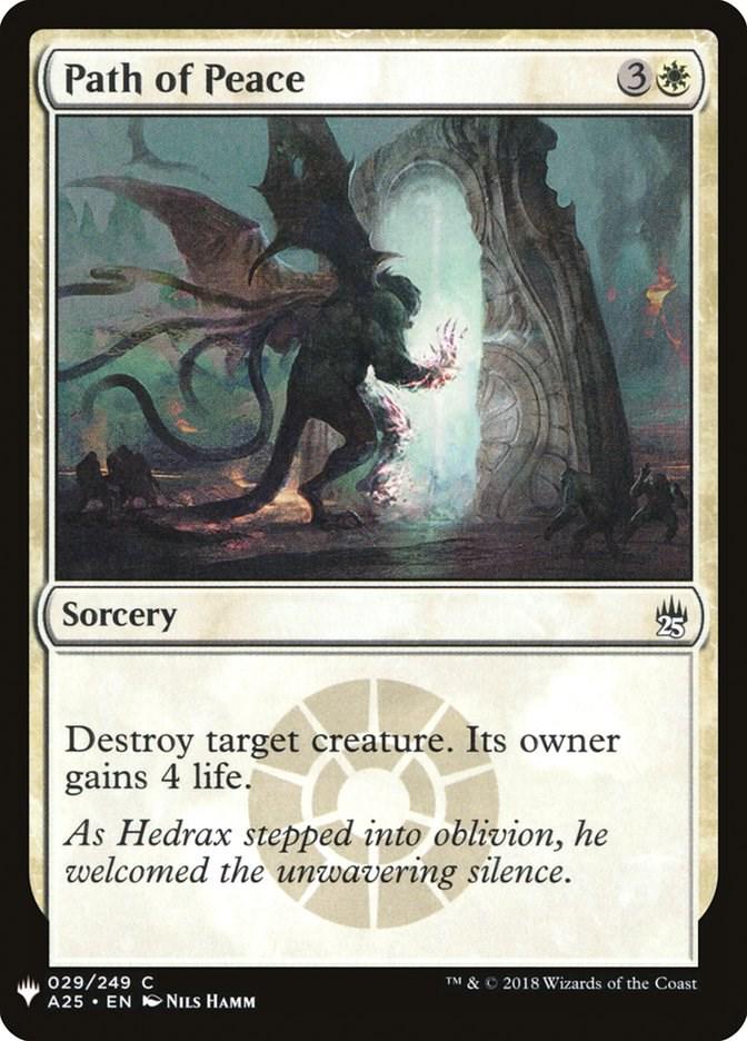 Path of Peace #29 Magic The List Reprints