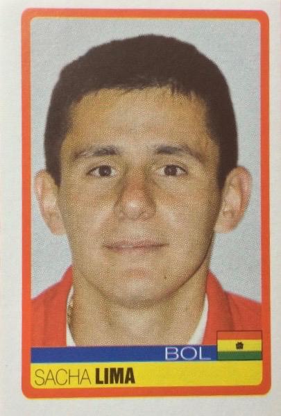 Sacha Lima #49 2007 Panini Copa America Venezuela Soccer