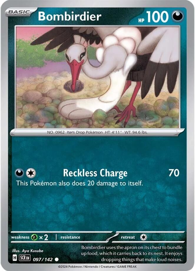 Bombirdier #97 Pokemon Stellar Crown