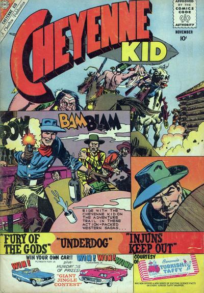 Cheyenne Kid #25 (1960) Comic Books Cheyenne Kid