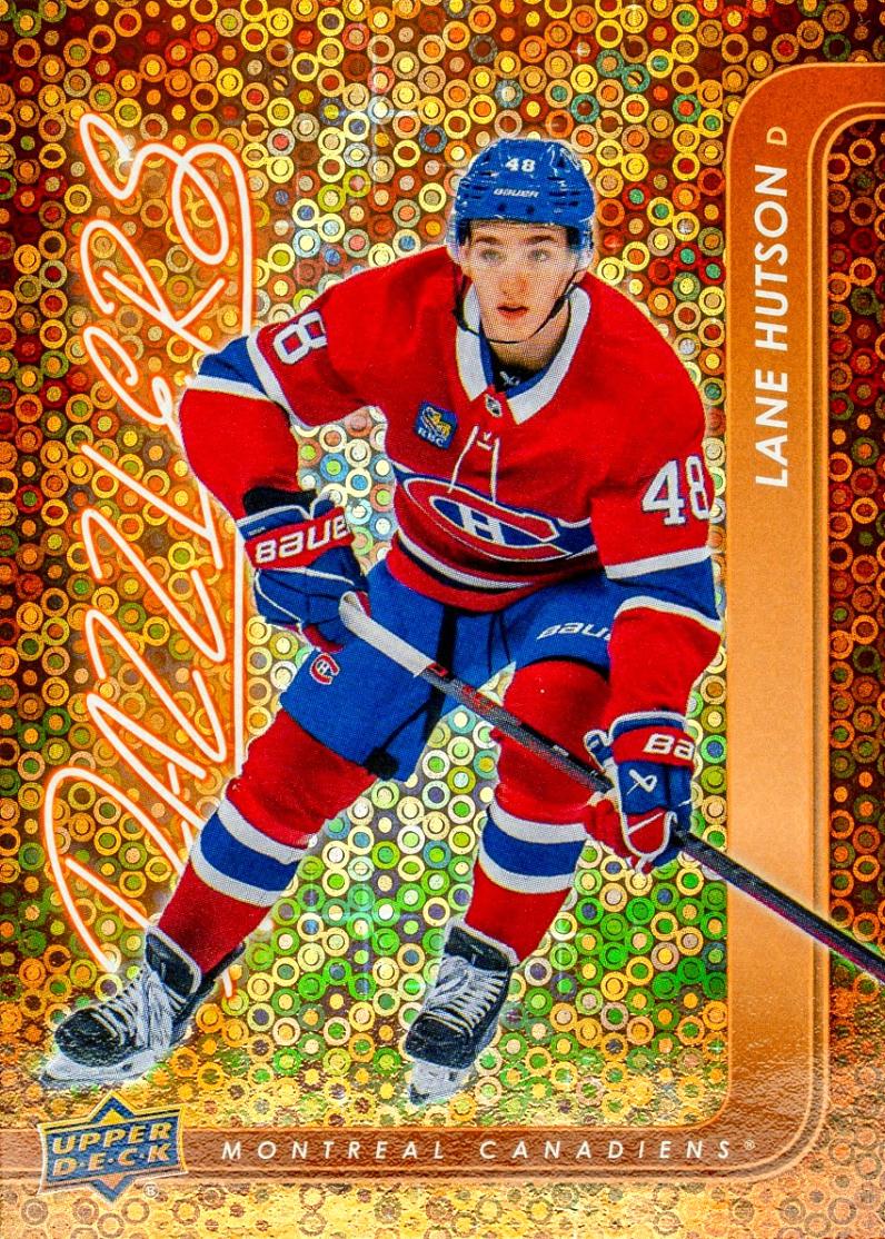 Lane Hutson [Orange] #DZ-76 Prices | 2024 Upper Deck Dazzlers