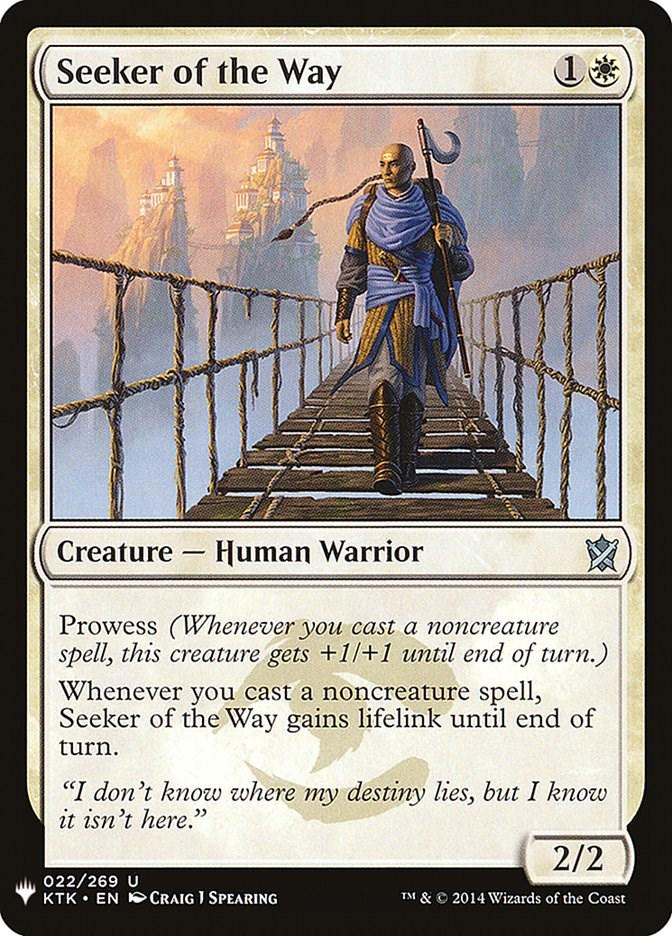 Seeker of the Way #22 Magic The List Reprints