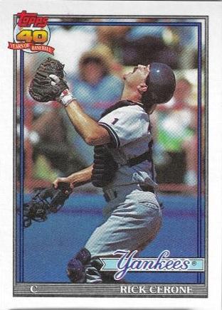 Rick Cerone, Standard, front