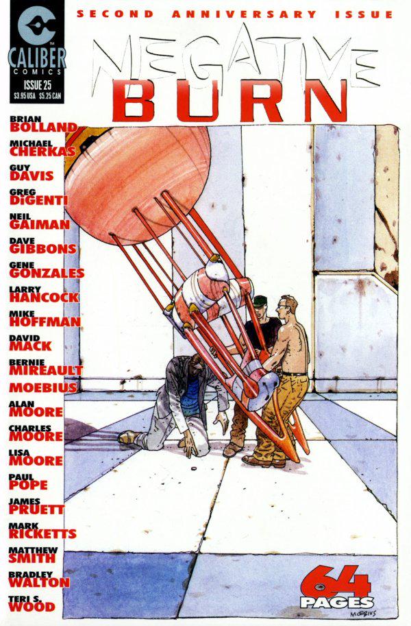 Negative Burn #25 (1995) Comic Books Negative Burn