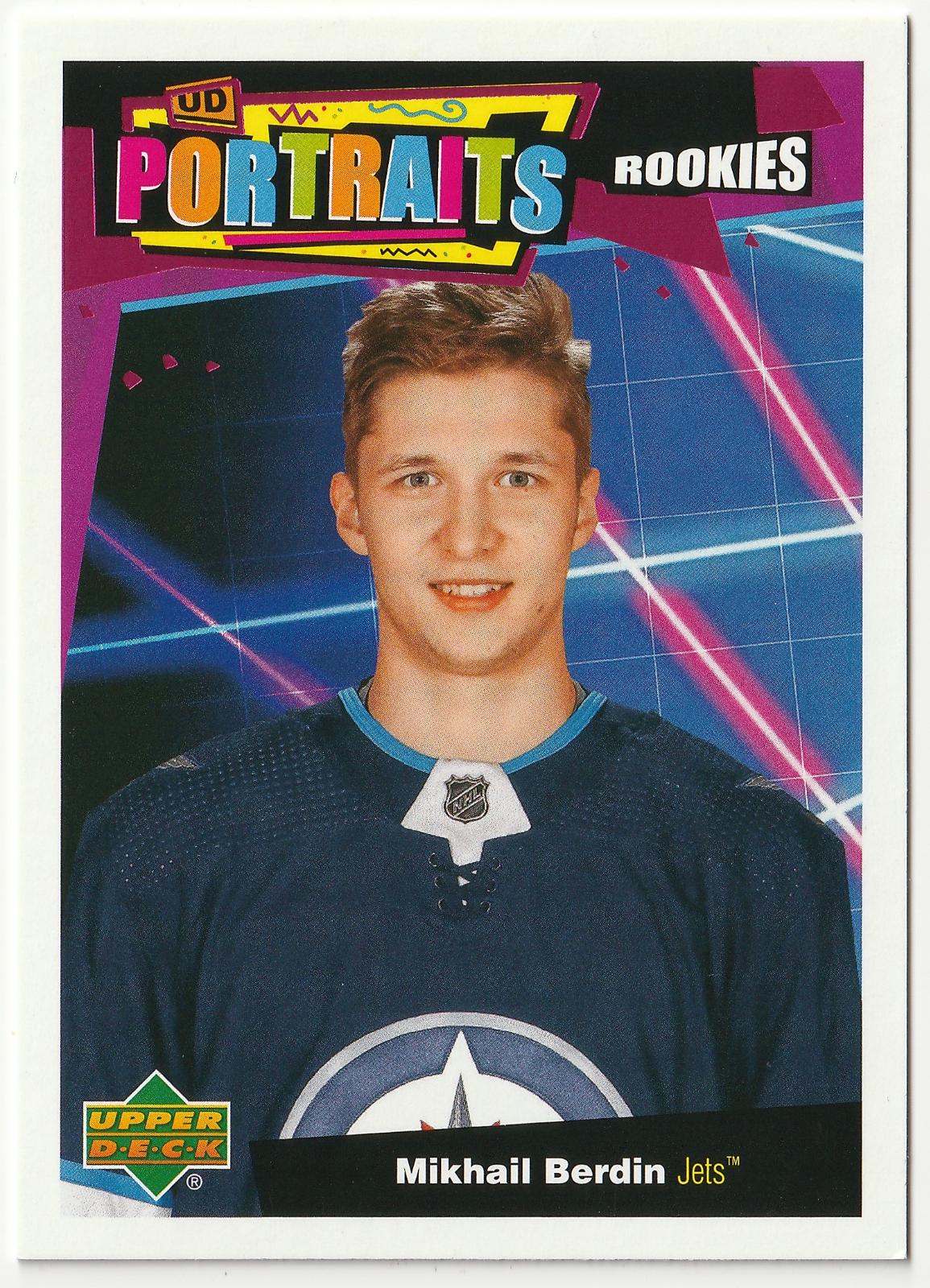 Mikhail Berdin #P-87 Hockey Cards 2020 Upper Deck UD Portraits