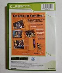 Back Box | The Urbz: Sims In The City [Classics] PAL Xbox