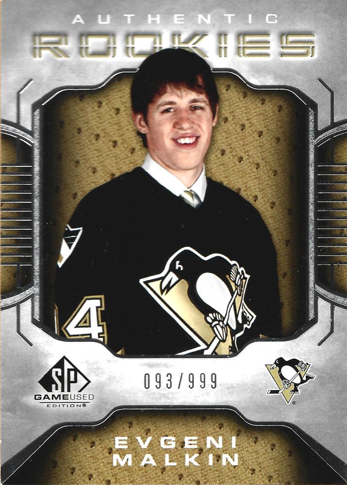 Evgeni Malkin #149 2006 Sp Game Used Hockey