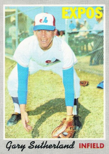 Gary Sutherland (1970 Topps)