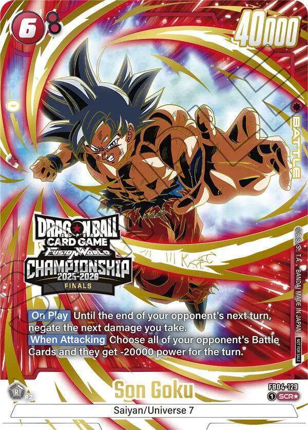 Son Goku [Championship 2025-2026 Finals] FB04-129 Prices | Dragon