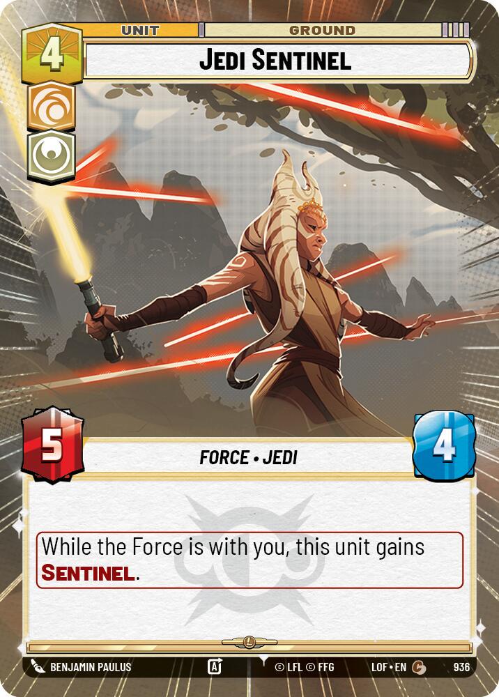 Jedi Sentinel [Hyperspace Foil] #936