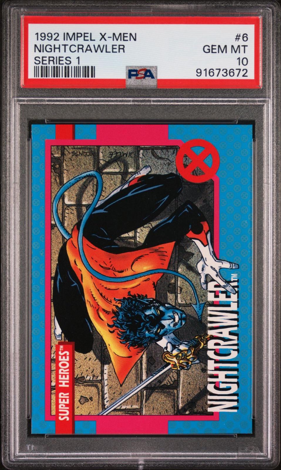 Nightcrawler #6 Marvel 1992 X-Men Series 1