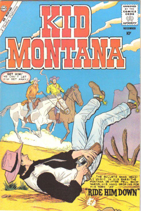 Kid Montana #26 (1960) Comic Books Kid Montana