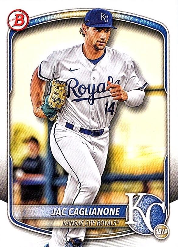 Jac Caglianone #BP-103 Baseball Cards 2025 Bowman Prospects