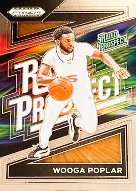 Wooga Poplar #20 Basketball Cards 2024 Prizm Draft Picks Rated Prospect