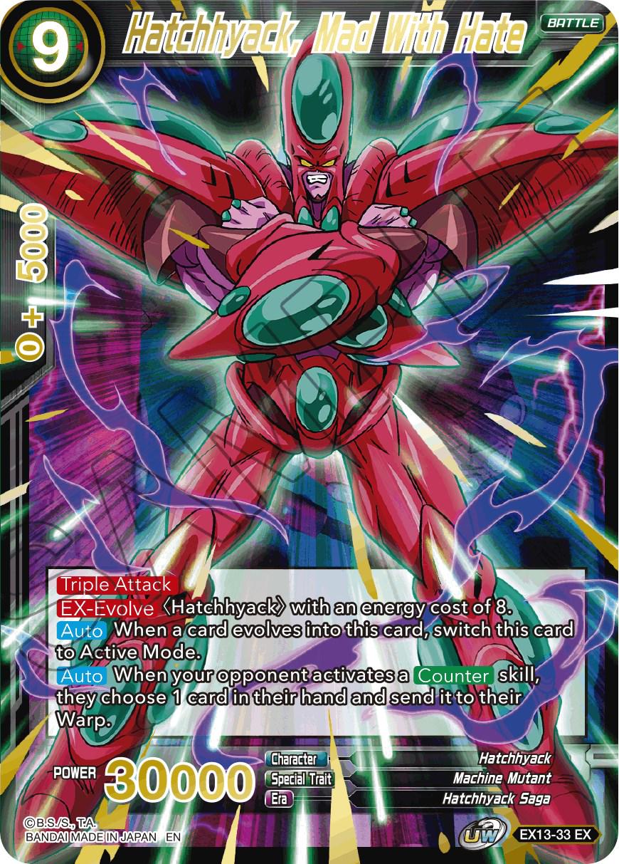 Hatchhyack, Mad With Hate EX13-33 Dragon Ball Super Expansion Set: Special Anniversary Box 2020