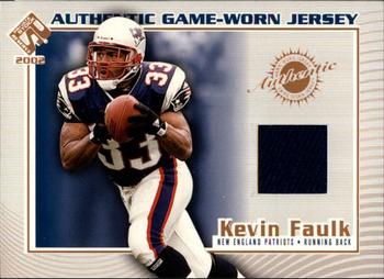 Kevin Faulk #78 2002 Pacific Private Stock Reserve Game Worn Jersey Football