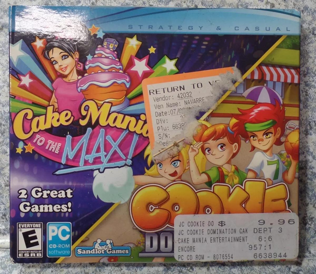 Cake Mania: To the Max & Cookie Domination PC Games