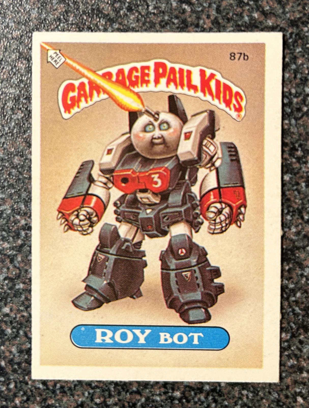 Roy Bot #87B Prices | Garbage Pail Kids 1986 Mini | GPK Cards