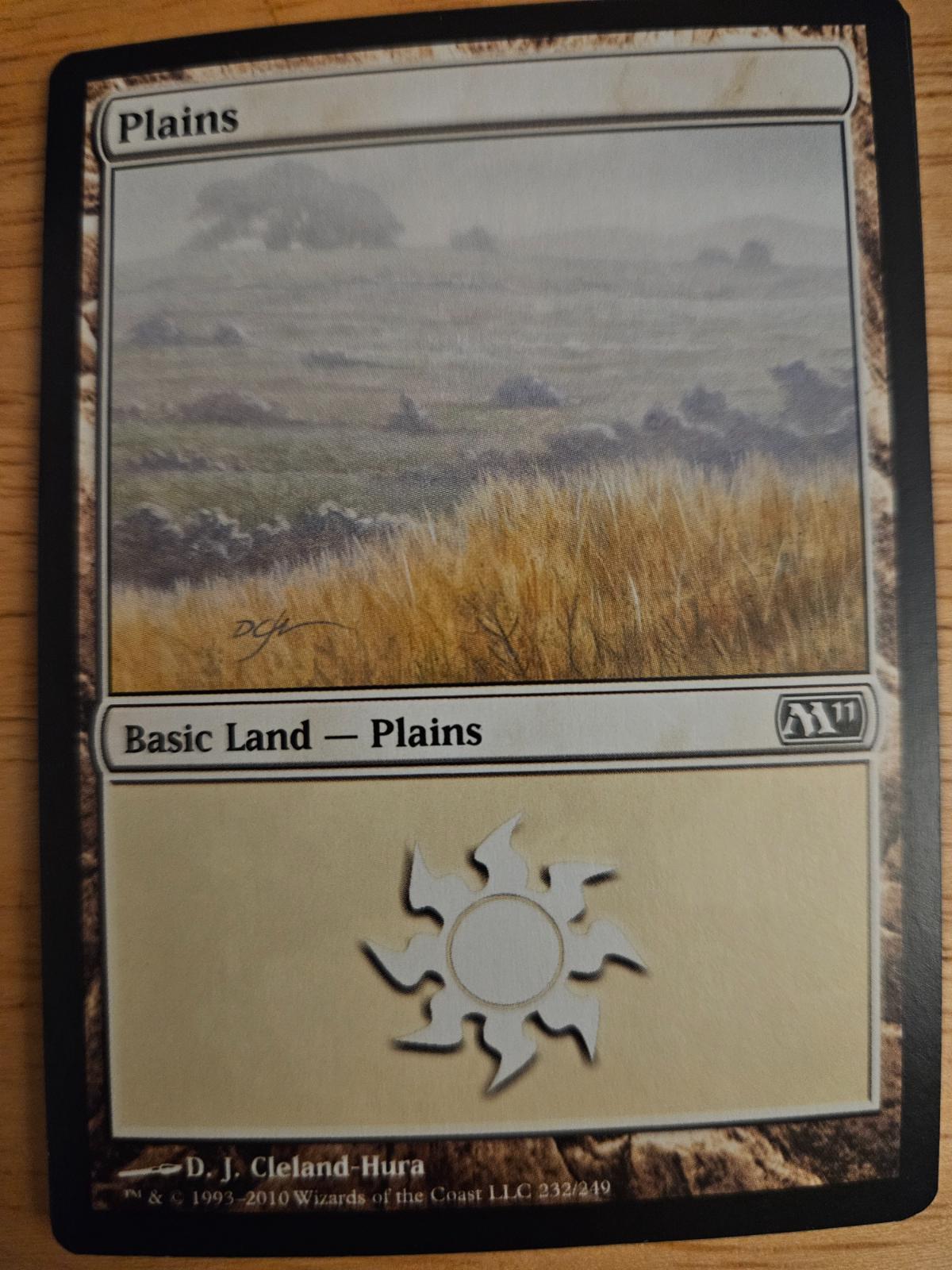 Plains #232 Magic M11