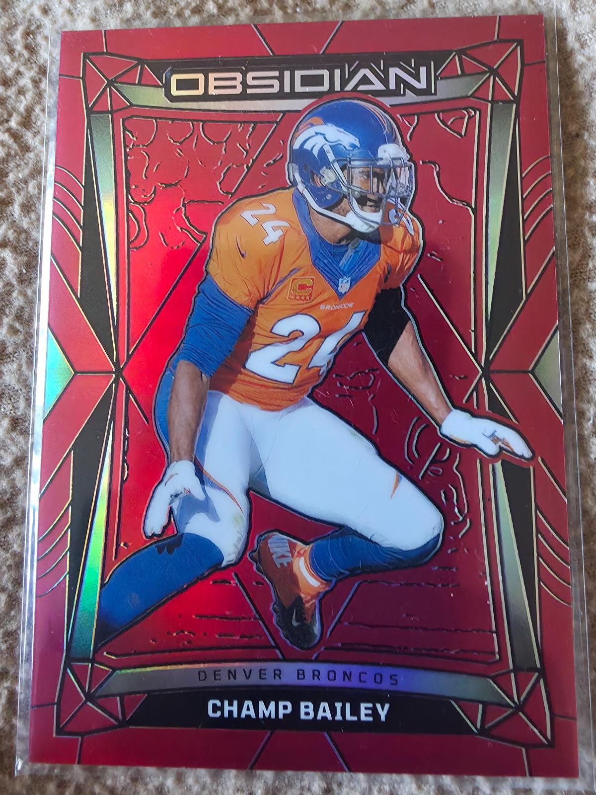 Champ Bailey [Red] #61 Prices | 2024 Panini Obsidian | Football Cards