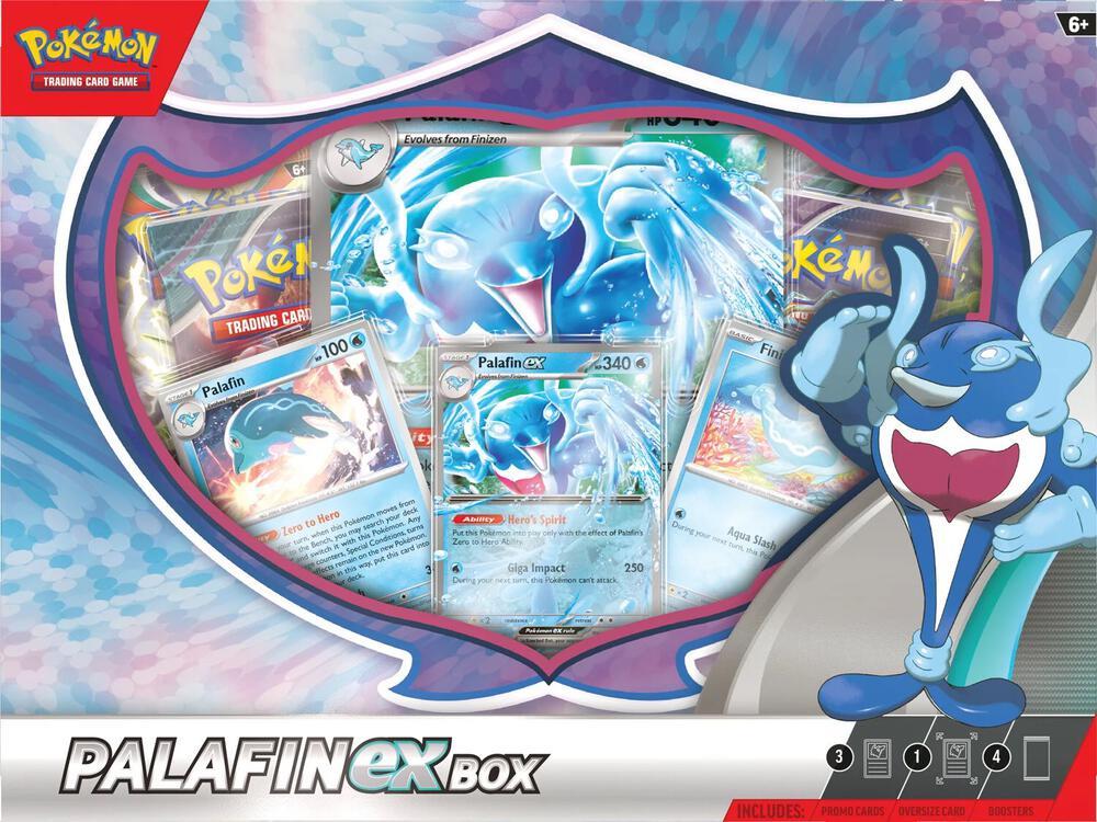 Palafin Ex Box Pokemon Promo