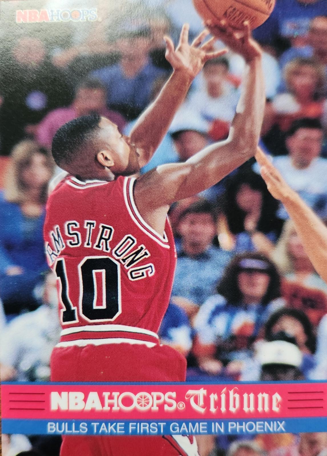 B.J. Armstrong #292 Basketball Cards 1993 Hoops