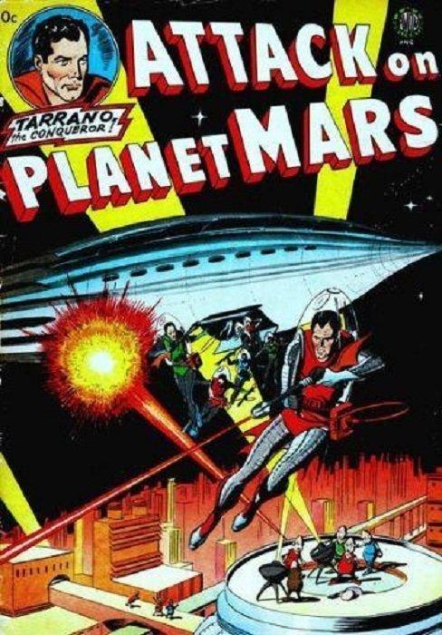 Attack On Planet Mars (1951) Comic Books Attack On Planet Mars