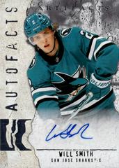 Will Smith #AF-WS Hockey Cards 2025 Upper Deck Artifacts Autofacts Prices